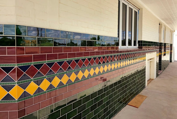 Subway wall tiles