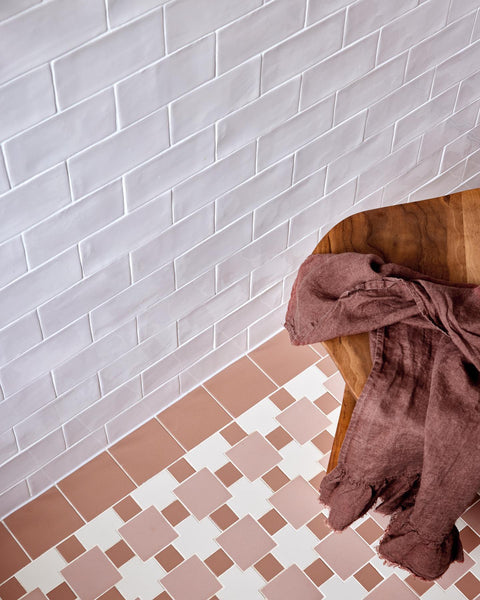 Toxteth Terrace Bathroom mosaic floor tiles