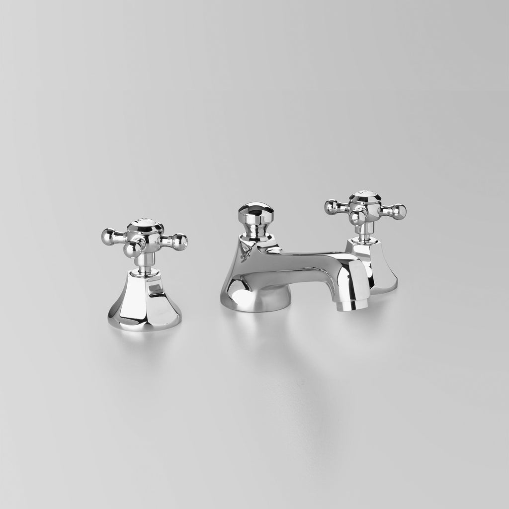 Art Deco Wall & Floor Tiles -  Classic Basin Set 140mm fixed spout