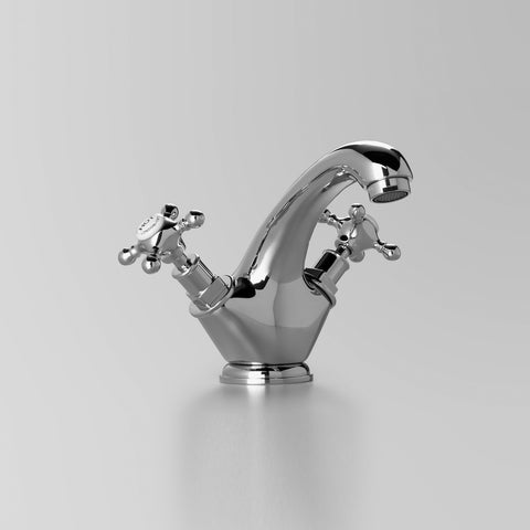 Classic Edwardian Basin Twinner 125mm fixed spout