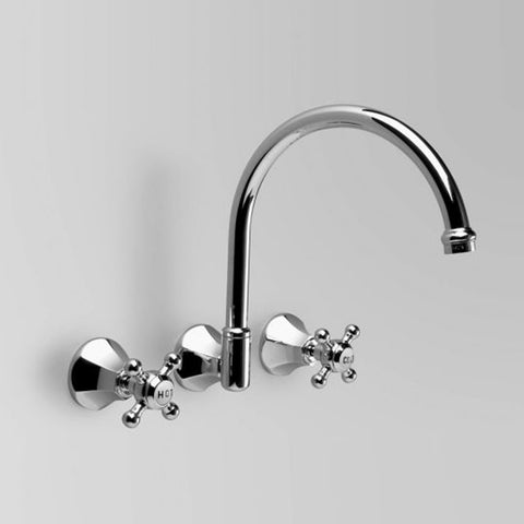 Classic Wall Set 260mm swivel spout (flow control option)