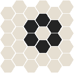 - Algonquin 50 White with Black Pattern