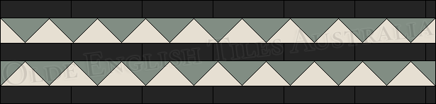 Tessellated Tiles -  Bath Border