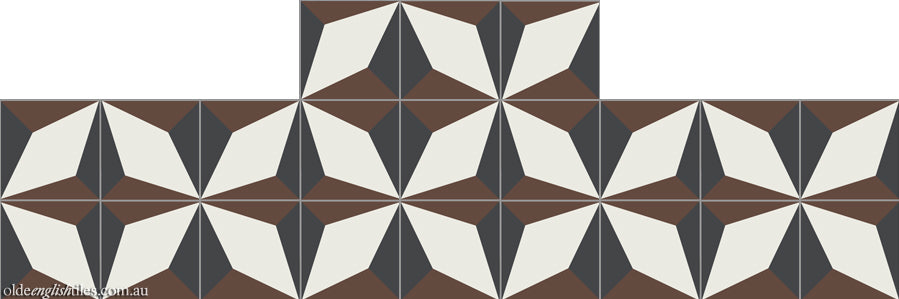 Fireplace and Hearth tiles -  Berlin 3