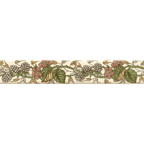 Fireplace and Hearth tiles -  Berries strip