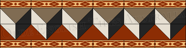 Tessellated Tiles -  Annandale Border