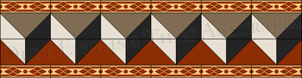 Tessellated Borders -  Annandale Border
