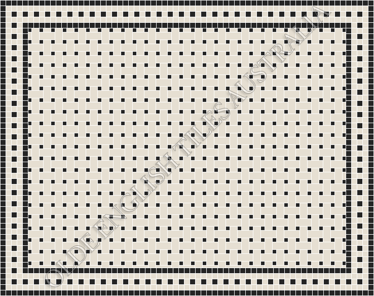 - Monte Carlo 1 50 x 23.5 and 12 x 12 White with Black