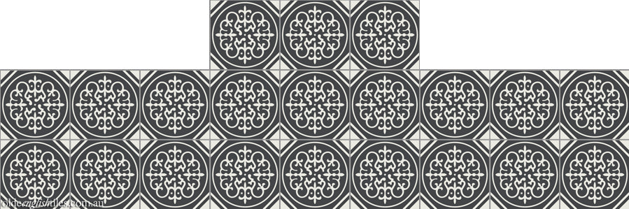 Fireplace and Hearth tiles -  Bruxelles 3