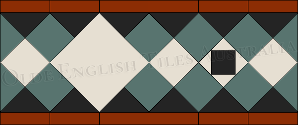 Tessellated Borders - Buckingham Border