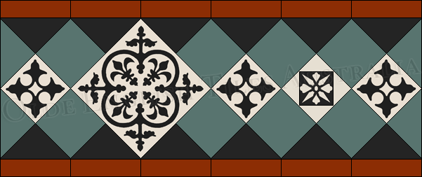 Tessellated Borders - Buckingham Border