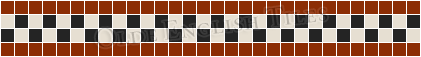 - Checkerboard 20 and 50 Border Art Deco