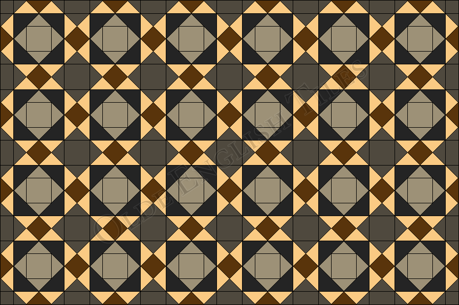 Art Deco Wall & Floor Tiles -  Chester Art Deco