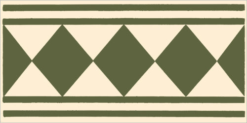 Art Deco Wall & Floor Tiles - Diamonds