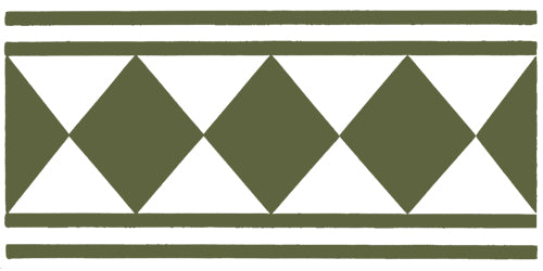 Art Deco Wall & Floor Tiles - Diamonds