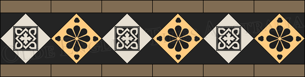 Tessellated Borders -  Enmore Border