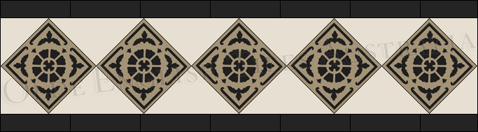 Tessellated Borders -  Euston Border