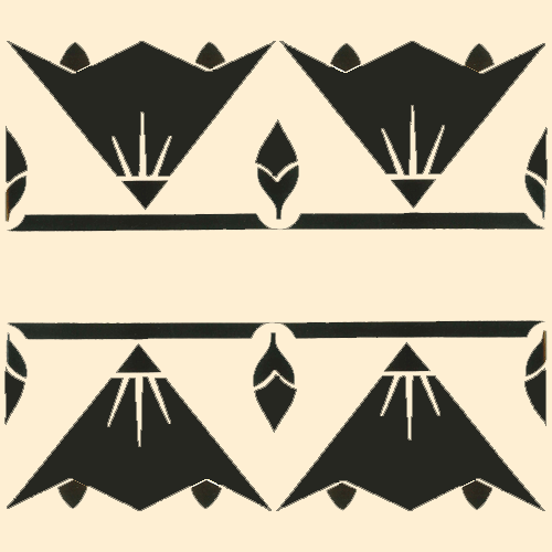 Art Deco Wall & Floor Tiles - Fantail