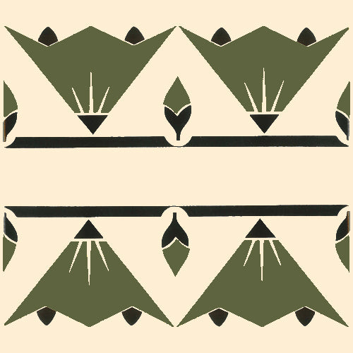 Art Deco Wall & Floor Tiles - Fantail