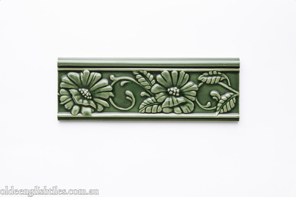Victorian & Federation Wall Tiles -  Majestic Poppy