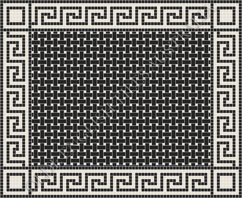 - Monte Carlo 2 50 x 23.5 and 12 x 12 Black with White