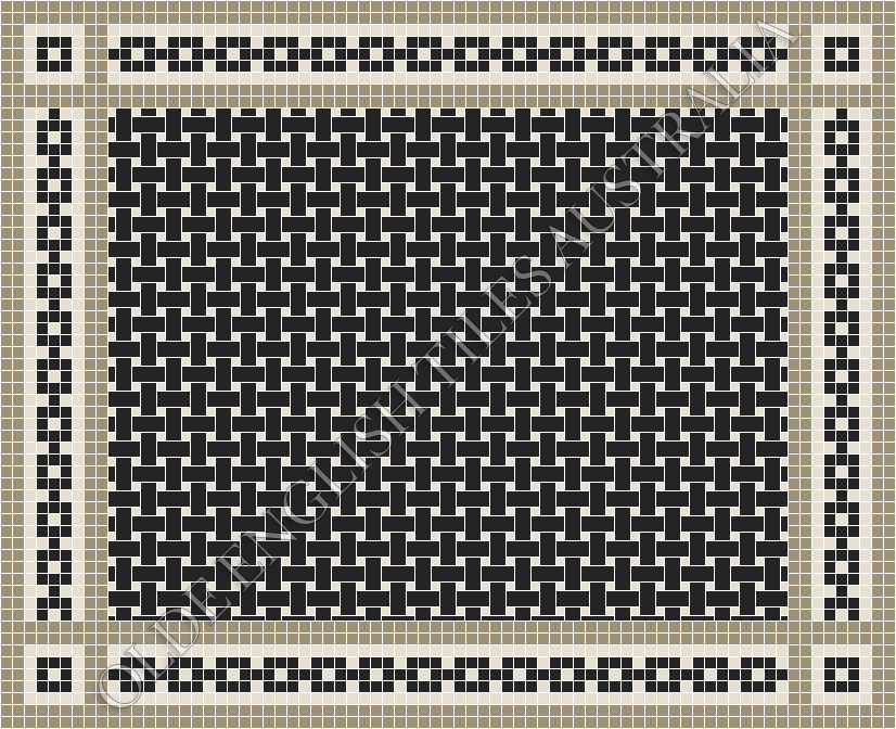 - Monte Carlo 2 50 x 23.5 and 12 x 12 Black with White