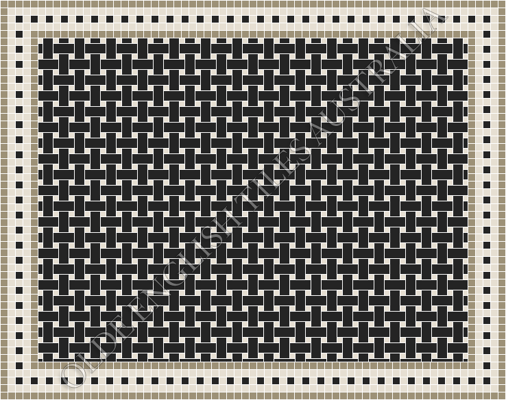 - Monte Carlo 2 50 x 23.5 and 12 x 12 Black with White