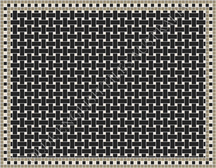 - Monte Carlo 2 50 x 23.5 and 12 x 12 Black with White