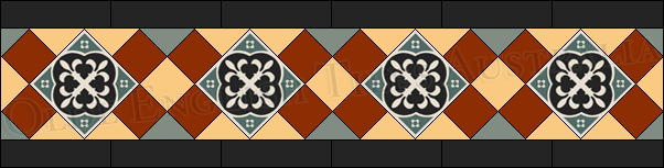 Tessellated Borders -  Newcastle Border