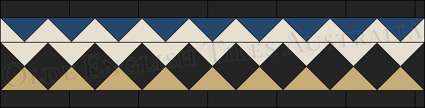 Tessellated Borders -  Newtown Border