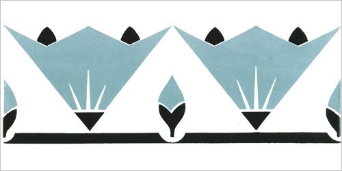 Art Deco Wall & Floor Tiles - Fanfare