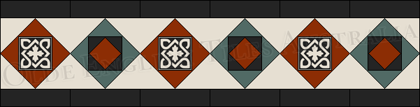 Tessellated Borders -  Toorak Border