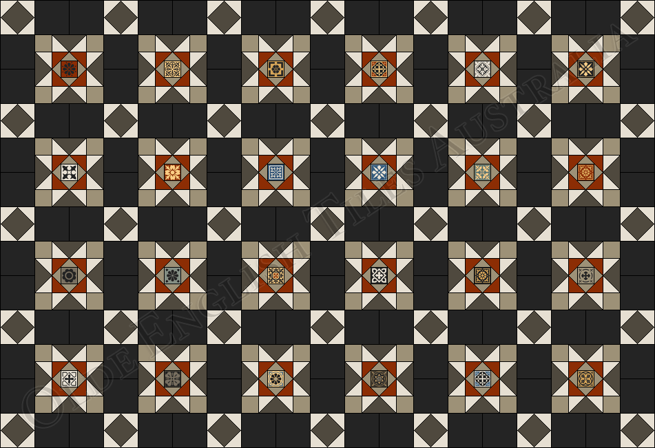 Tessellated Tiles - York