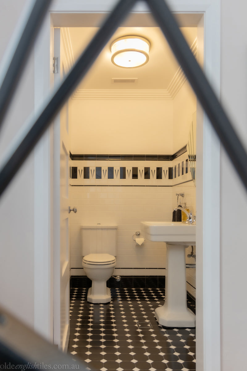 Castlegrag Residence - Art Deco Bathrooms