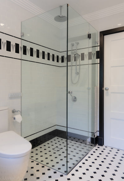 Castlegrag Residence - Art Deco Bathrooms
