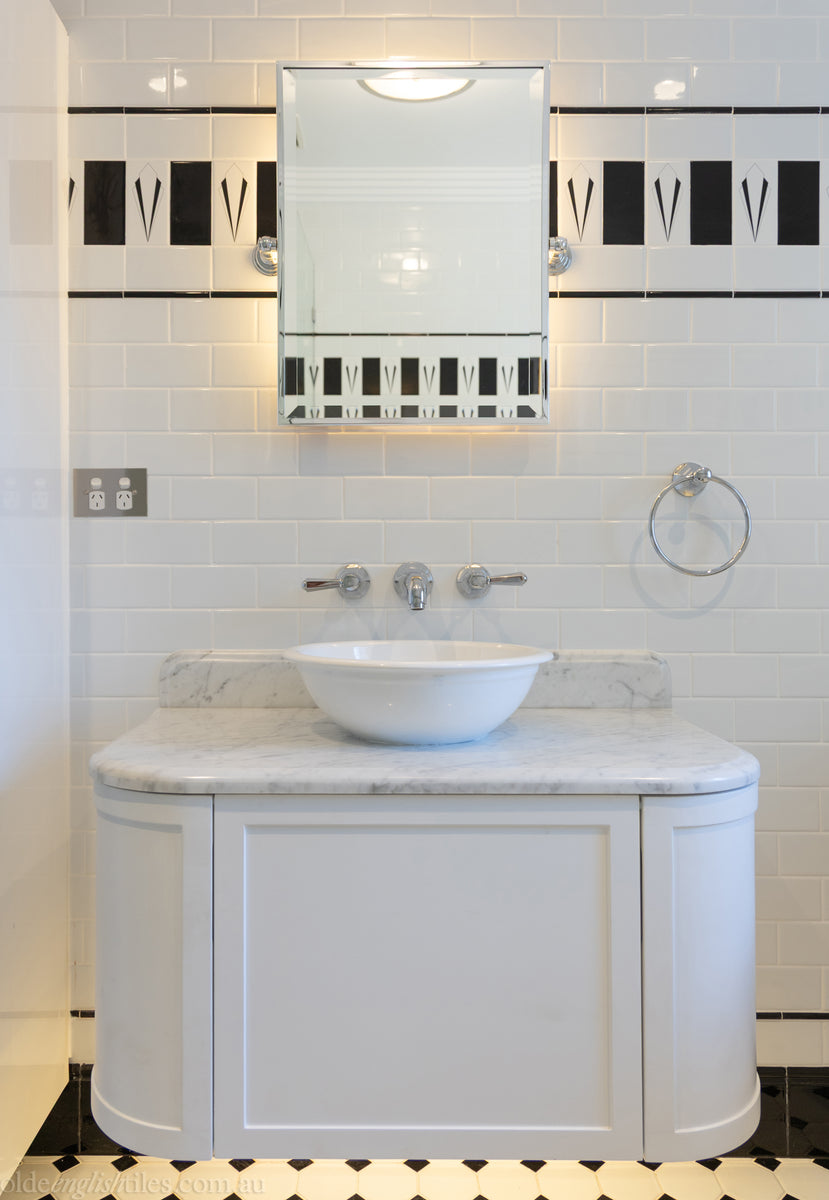 Castlegrag Residence - Art Deco Bathrooms