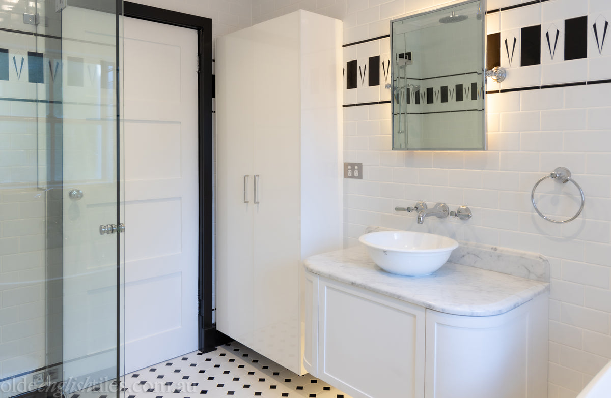 Castlegrag Residence - Art Deco Bathrooms