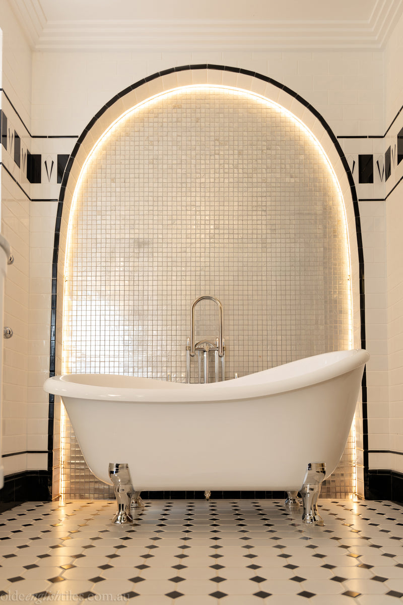 Castlegrag Residence - Art Deco Bathrooms