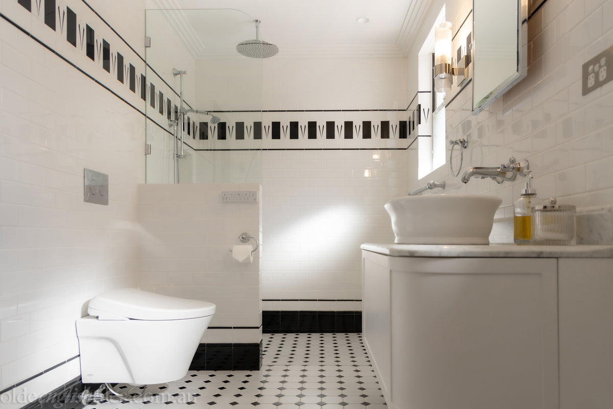 Castlegrag Residence - Art Deco Bathrooms