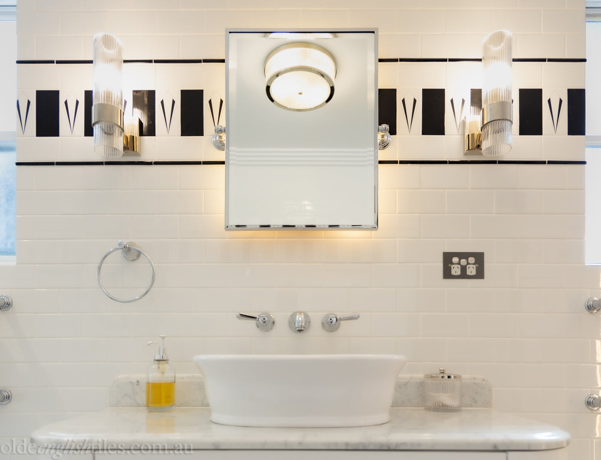 Castlegrag Residence - Art Deco Bathrooms