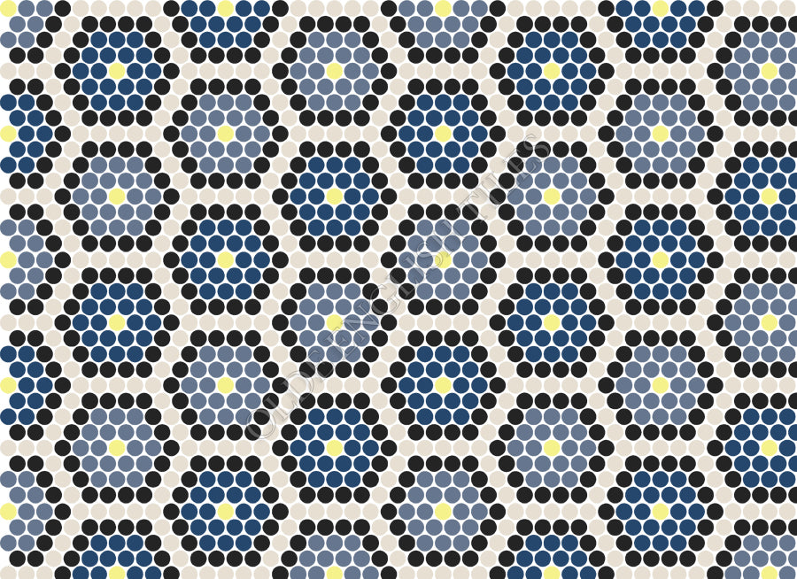 Mosaic Tiles -  Composition Florale