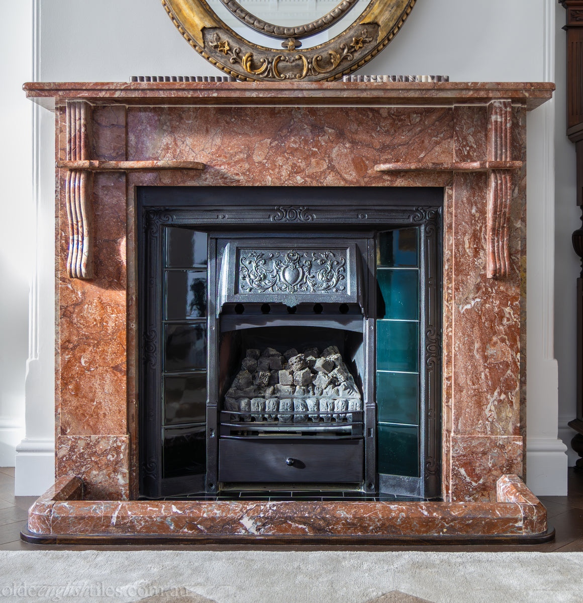 Cremorne Point Residence - Living Room Fireplace