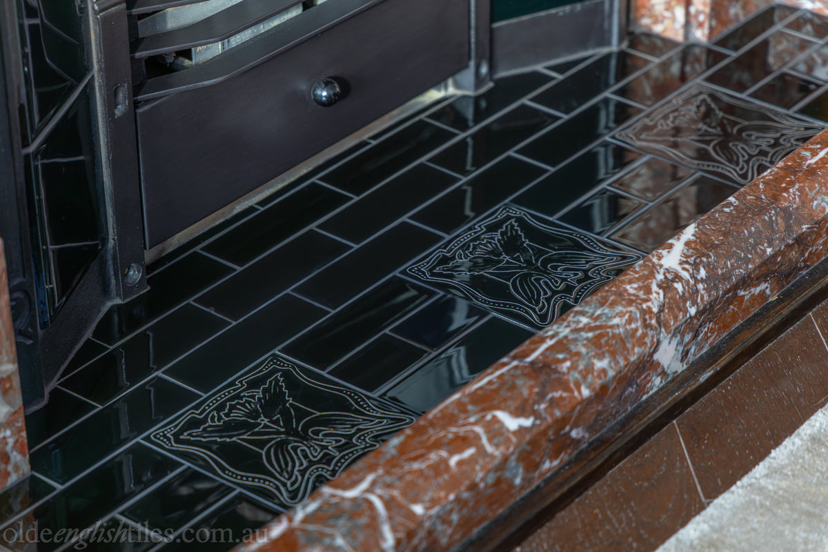 Cremorne Point Residence - Living Room Fireplace