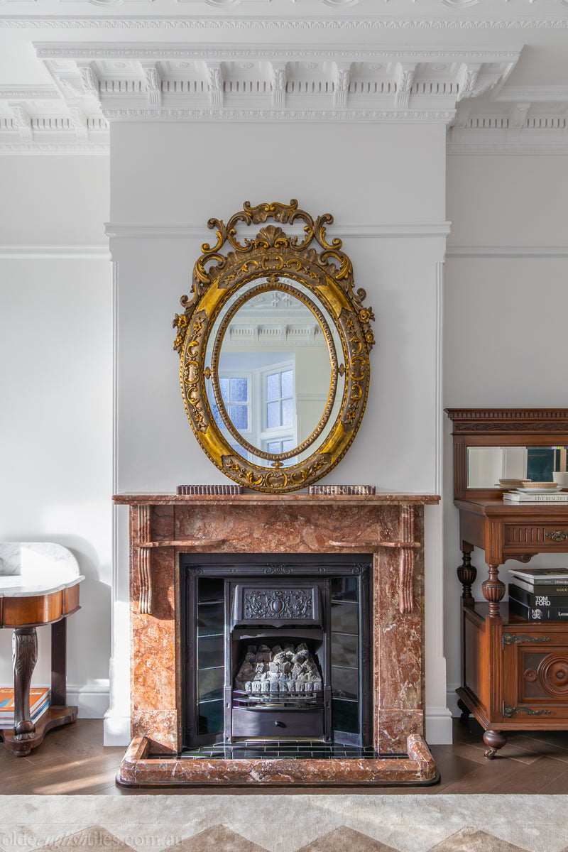Cremorne Point Residence - Living Room Fireplace