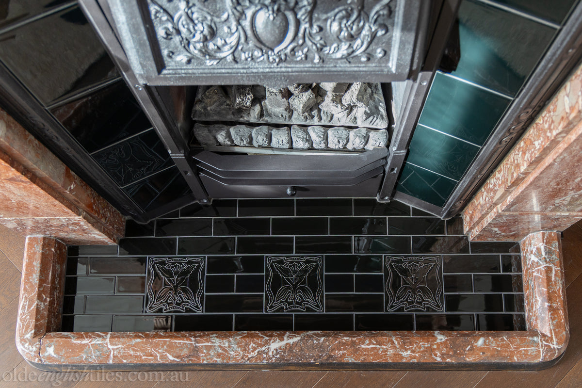 Cremorne Point Residence - Living Room Fireplace