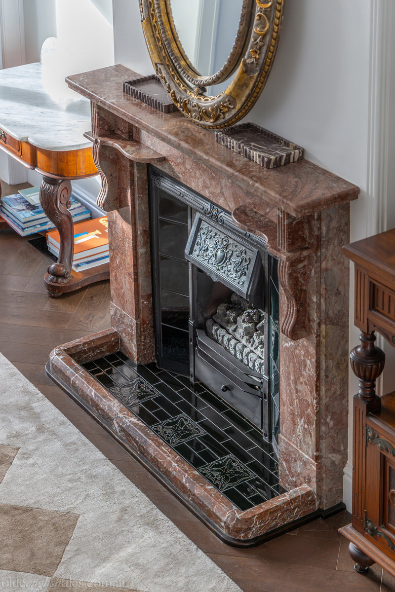 Cremorne Point Residence - Living Room Fireplace