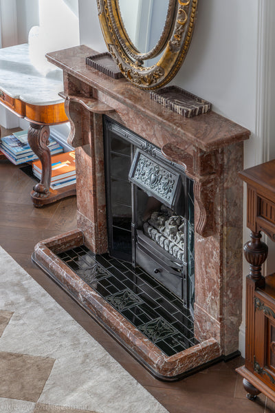 Cremorne Point Residence - Living Room Fireplace