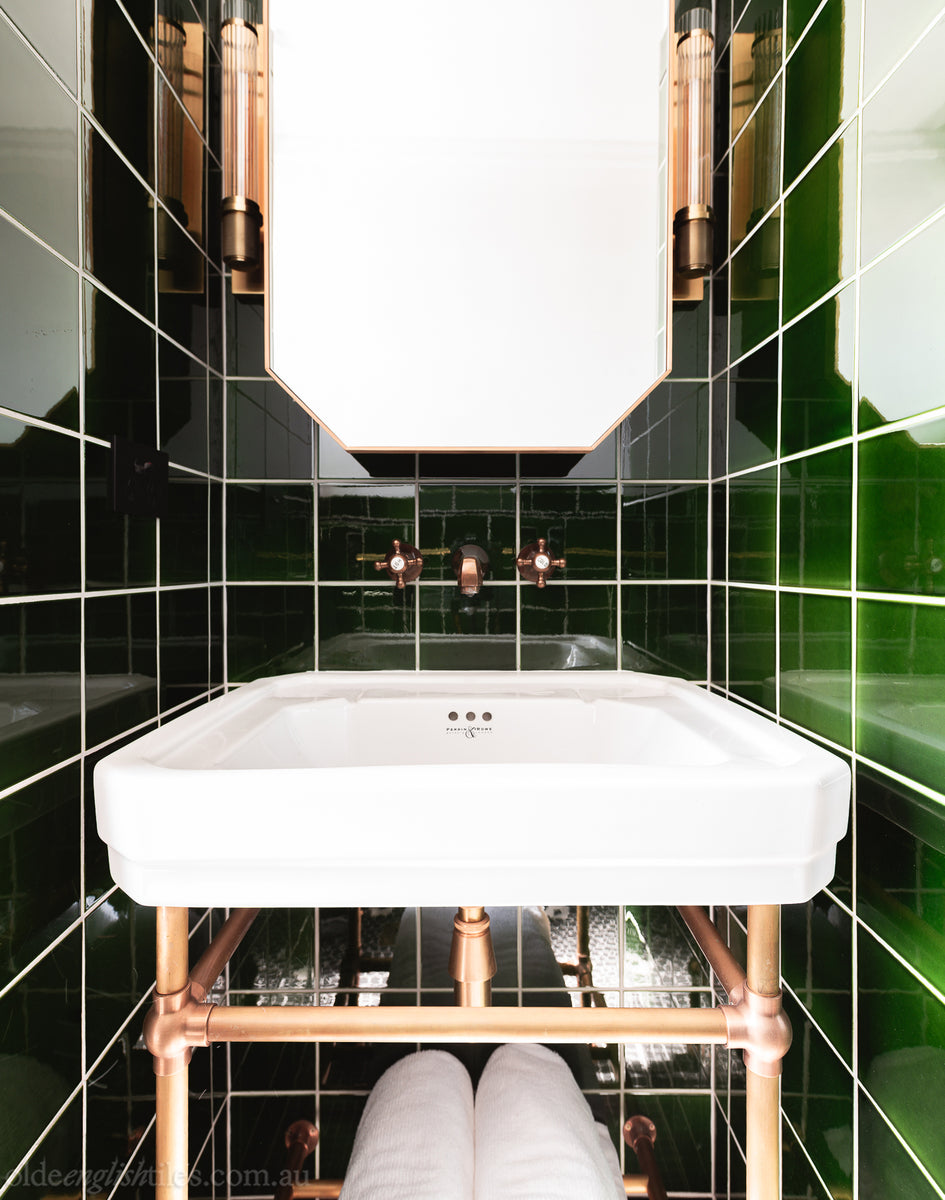 Double Bay Bathroom Glazed Wall Tiles