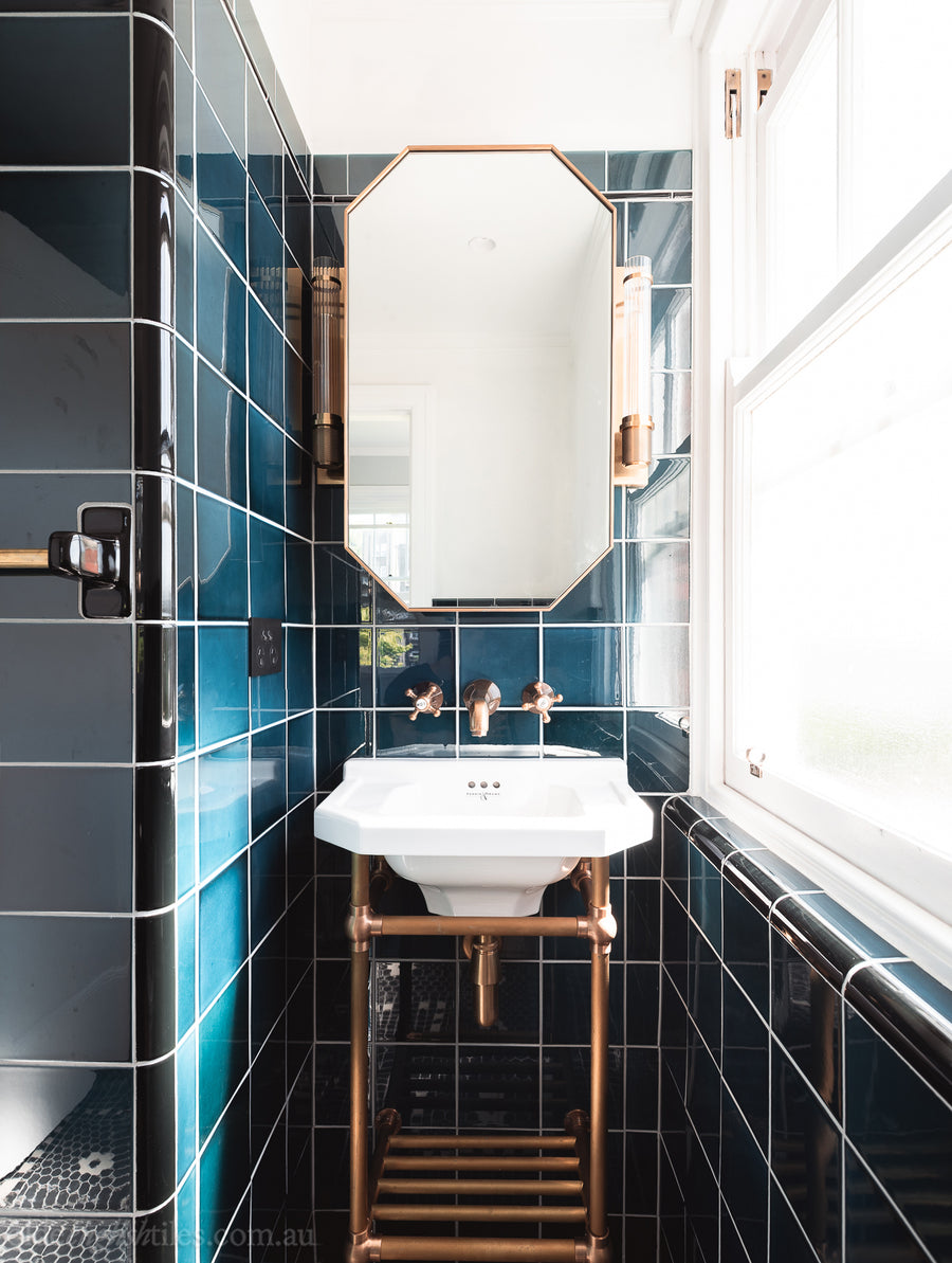 Double Bay Bathroom Glazed Wall Tiles