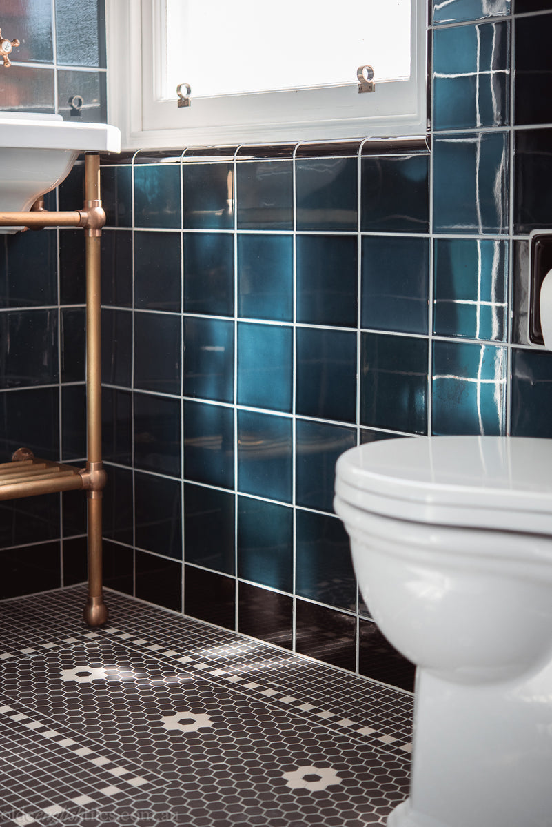 Double Bay Bathroom Glazed Wall Tiles